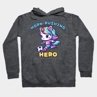 Football player Unicorn lover Hoodie